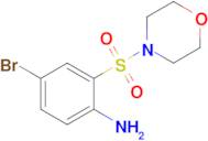 4-Bromo-2-(morpholine-4-sulfonyl)aniline