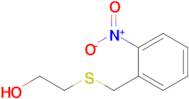 2-{[(2-nitrophenyl)methyl]sulfanyl}ethan-1-ol