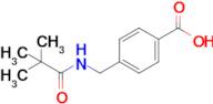 4-[(2,2-dimethylpropanamido)methyl]benzoic acid