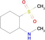 2-Methanesulfonyl-N-methylcyclohexan-1-amine