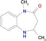 1,4-Dimethyl-2,3,4,5-tetrahydro-1h-1,5-benzodiazepin-2-one