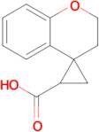 2,3-Dihydrospiro[1-benzopyran-4,1'-cyclopropane]-3'-carboxylic acid