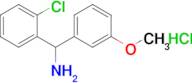 (2-Chlorophenyl)(3-methoxyphenyl)methanamine hydrochloride