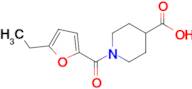 1-(5-Ethylfuran-2-carbonyl)piperidine-4-carboxylic acid