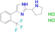 2-(Pyrrolidin-2-yl)-4-[2-(trifluoromethyl)phenyl]-1h-imidazole dihydrochloride