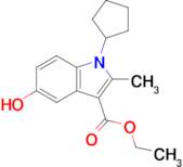 Ethyl 1-cyclopentyl-5-hydroxy-2-methyl-1h-indole-3-carboxylate