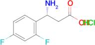 (3r)-3-Amino-3-(2,4-difluorophenyl)propanoic acid hydrochloride