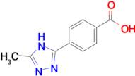4-(5-Methyl-4h-1,2,4-triazol-3-yl)benzoic acid