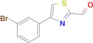 4-(3-Bromophenyl)-1,3-thiazole-2-carbaldehyde