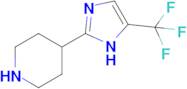4-[5-(trifluoromethyl)-1H-imidazol-2-yl]piperidine