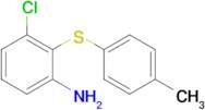 3-Chloro-2-[(4-methylphenyl)sulfanyl]aniline