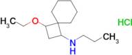 3-Ethoxy-N-propylspiro[3.5]nonan-1-amine hydrochloride