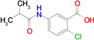 2-Chloro-5-(2-methylpropanamido)benzoic acid