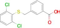 3-{[(2,6-dichlorophenyl)sulfanyl]methyl}benzoic acid