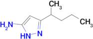 3-(Pentan-2-yl)-1h-pyrazol-5-amine