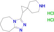 1-{5h,6h,7h,8h,9h-[1,2,4]triazolo[4,3-a]azepin-3-yl}-6-azaspiro[2.5]octane dihydrochloride