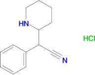 2-Phenyl-2-(piperidin-2-yl)acetonitrile hydrochloride