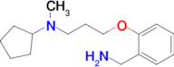 n-{3-[2-(aminomethyl)phenoxy]propyl}-N-methylcyclopentanamine