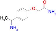 2-[4-(1-aminoethyl)phenoxy]acetamide