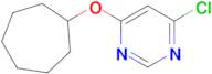 4-Chloro-6-(cycloheptyloxy)pyrimidine