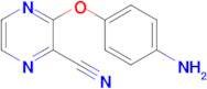 3-(4-Aminophenoxy)pyrazine-2-carbonitrile