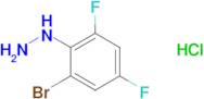 (2-Bromo-4,6-difluorophenyl)hydrazine hydrochloride