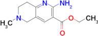 Ethyl 2-amino-6-methyl-5,6,7,8-tetrahydro-1,6-naphthyridine-3-carboxylate