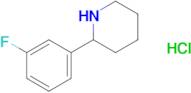 2-(3-Fluorophenyl)piperidine hydrochloride