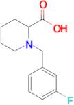 1-[(3-fluorophenyl)methyl]piperidine-2-carboxylic acid