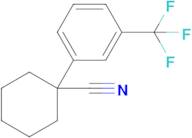 1-[3-(trifluoromethyl)phenyl]cyclohexane-1-carbonitrile