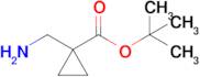 Tert-butyl 1-(aminomethyl)cyclopropane-1-carboxylate