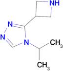 3-(Azetidin-3-yl)-4-(propan-2-yl)-4h-1,2,4-triazole