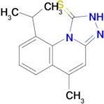 5-methyl-9-(propan-2-yl)-1H,2H-[1,2,4]triazolo[4,3-a]quinoline-1-thione