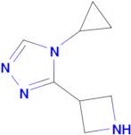 3-(Azetidin-3-yl)-4-cyclopropyl-4h-1,2,4-triazole