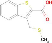 3-[(methylsulfanyl)methyl]-1-benzothiophene-2-carboxylic acid