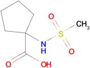 1-Methanesulfonamidocyclopentane-1-carboxylic acid