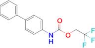 2,2,2-Trifluoroethyl n-(4-phenylphenyl)carbamate