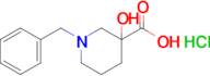 1-Benzyl-3-hydroxypiperidine-3-carboxylic acid hydrochloride