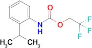 2,2,2-Trifluoroethyl n-[2-(propan-2-yl)phenyl]carbamate