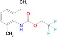 2,2,2-Trifluoroethyl n-(2-ethyl-6-methylphenyl)carbamate