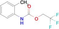 2,2,2-Trifluoroethyl n-(2-methylphenyl)carbamate