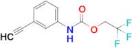 2,2,2-Trifluoroethyl n-(3-ethynylphenyl)carbamate