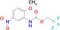 2,2,2-Trifluoroethyl n-(2-methoxy-5-nitrophenyl)carbamate