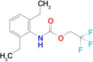 2,2,2-Trifluoroethyl n-(2,6-diethylphenyl)carbamate