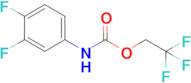 2,2,2-Trifluoroethyl n-(3,4-difluorophenyl)carbamate