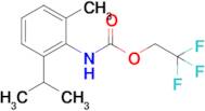 2,2,2-Trifluoroethyl n-[2-methyl-6-(propan-2-yl)phenyl]carbamate