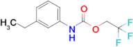 2,2,2-Trifluoroethyl n-(3-ethylphenyl)carbamate