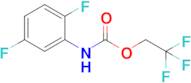 2,2,2-Trifluoroethyl n-(2,5-difluorophenyl)carbamate