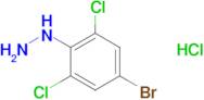 (4-Bromo-2,6-dichlorophenyl)hydrazine hydrochloride