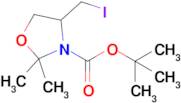 Tert-butyl 4-(iodomethyl)-2,2-dimethyl-1,3-oxazolidine-3-carboxylate
